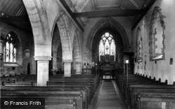 St Mary's Church Nave c.1965, Newick