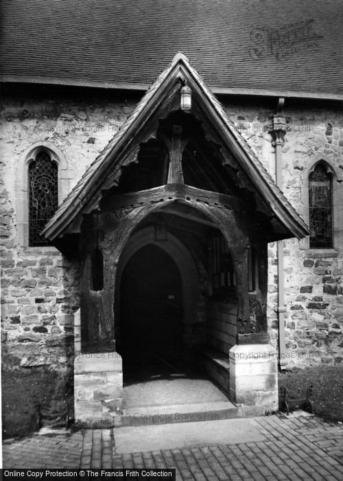 Photo of Newick, St Mary's Church Porch c.1965
