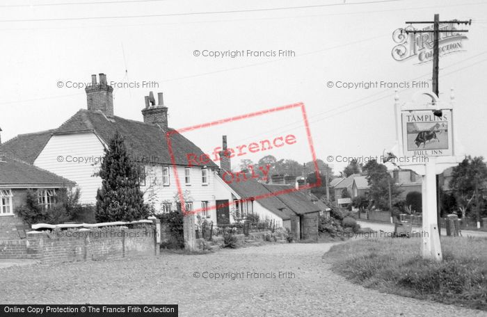 Photo of Newick, The Bull Inn c.1960