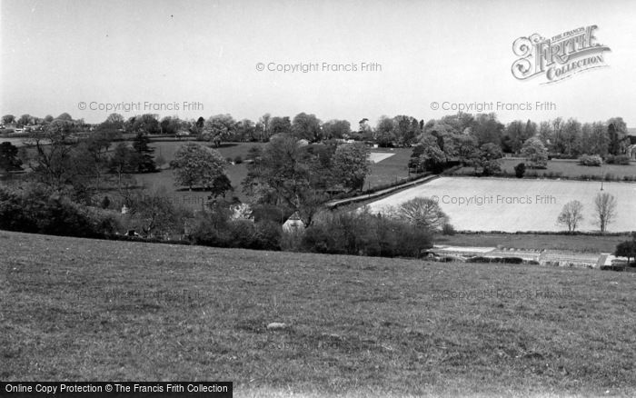 Photo of Newick, View From Font Hill c.1960