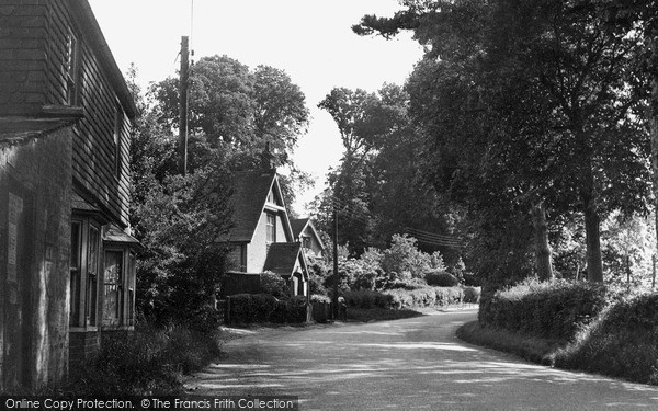 Photo of Newick, Western Road c.1955
