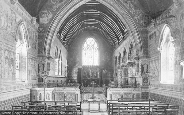 Photo of Newland, St Leonard's Chapel Interior c.1890