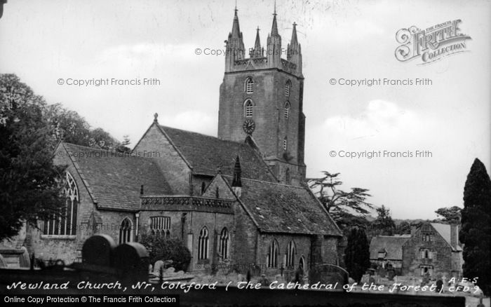 Photo of Newland, The Church c.1955