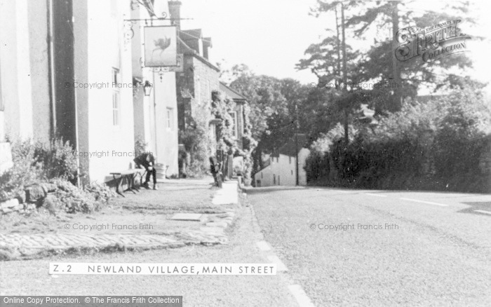 Photo of Newland, Village, Main Street c.1950