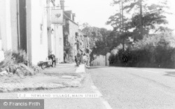 Village, Main Street c.1950, Newland