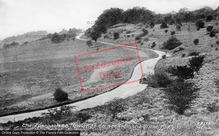 Photo of Newlands Corner, The Approach From Silent Pool 1927