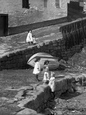 Children On The Harbour Wall 1908, Newlyn