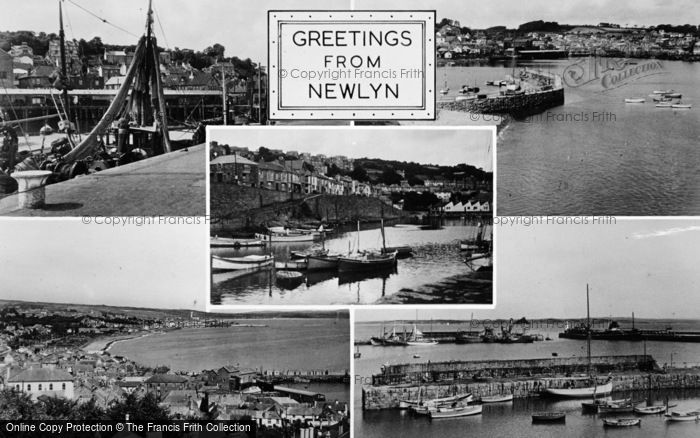 Photo of Newlyn, Composite c.1955