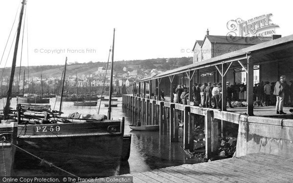 Photo of Newlyn, Fish Market 1908