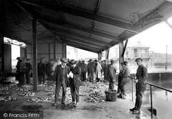 Fish Market 1920, Newlyn