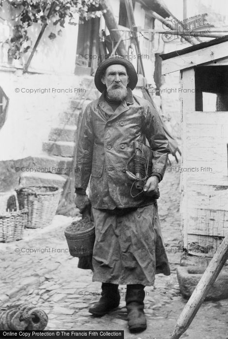 Photo of Newlyn, Fisherman, Henry Kitchen 1906