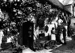 Fishermen's Cottages 1906, Newlyn