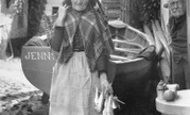 Newlyn, Old Fisherwoman, Fanny Mathews 1906