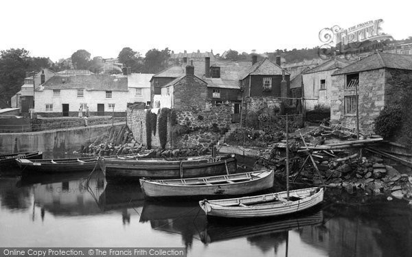 Photo of Newlyn, Old Harbour 1920