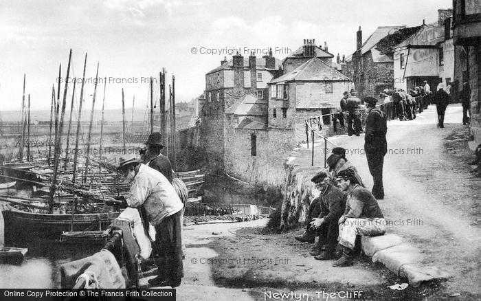 Photo of Newlyn, The Cliff 1906