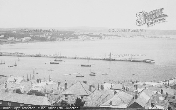 Photo of Newlyn, The Harbour 1895