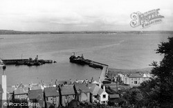 The Harbour And Mounts Bay c.1955, Newlyn