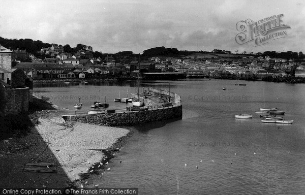 Photo of Newlyn, The Harbour c.1955