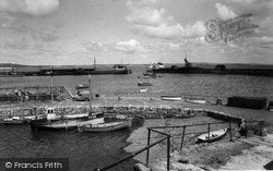 The Harbour c.1955, Newlyn
