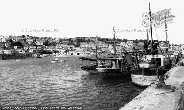 Photo of Newlyn, The Harbour c.1960