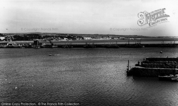 Photo of Newlyn, The Harbour c.1960