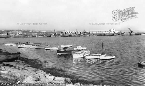 Photo of Newlyn, The Harbour c.1960