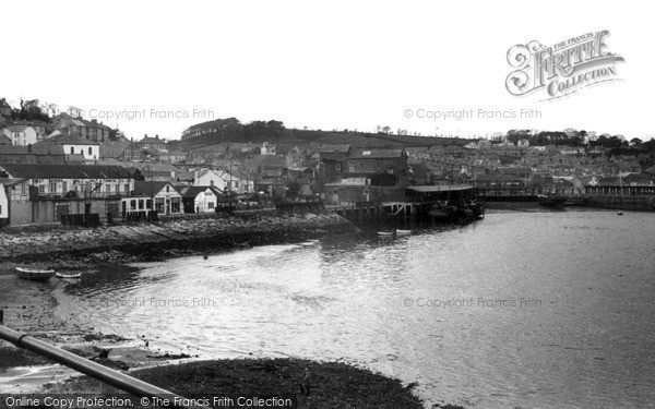 Photo of Newlyn, Town From West c.1955