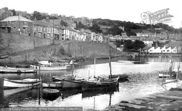 Photo of Newlyn, View From The Old Harbour c.1955