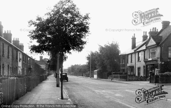 Photo of Newmarket, Exning Road c.1955