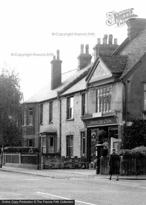 Photo of Newmarket, Exning Road Post Office c.1955