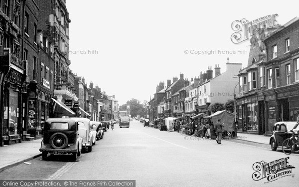 Photo of Newmarket, High Street c.1955
