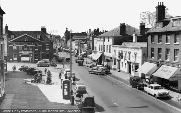 Photo of Newmarket, High Street c1960