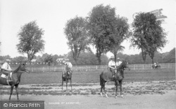 Horses At Exercise 1922, Newmarket