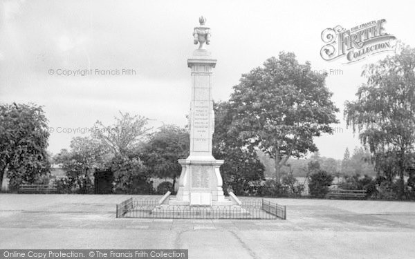 Photo of Newmarket, Memorial Park c.1955