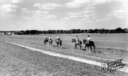 Racehorses Exercising, Bury-Side c.1960, Newmarket