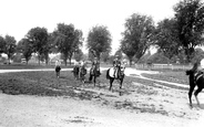 Racehorses, Morning Exercise 1922, Newmarket