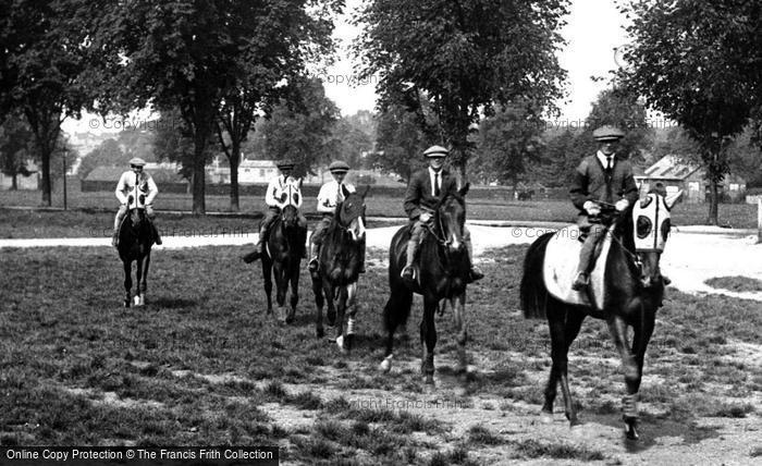 Photo of Newmarket, Racehorses, Morning Exercise 1922