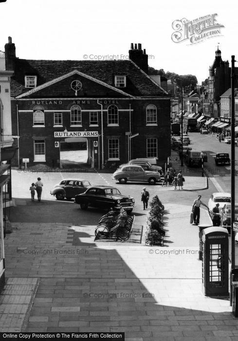 Photo of Newmarket, Rutland Arms Hotel c.1960