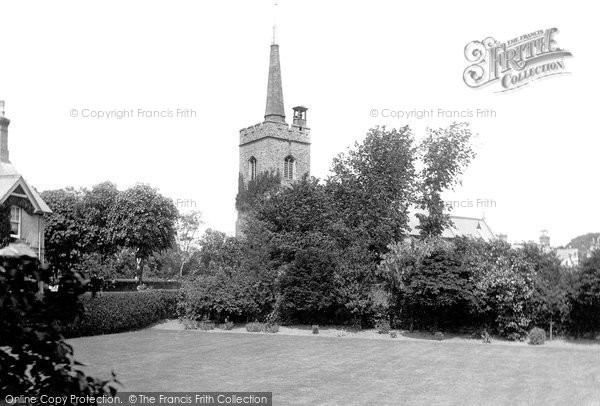 Photo of Newmarket, St Mary's Church 1922