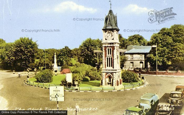 Photo of Newmarket, The Jubilee Clock Tower c.1960