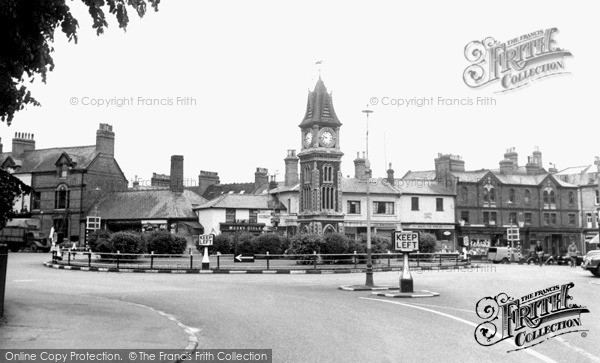 Photo of Newmarket, The Roundabout c.1955