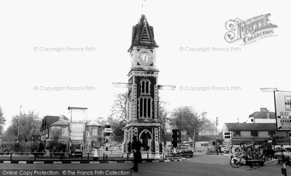 Photo of Newmarket, The Roundabout c.1960