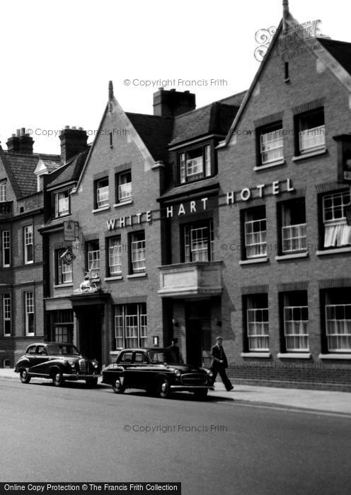 Photo of Newmarket, White Hart Hotel c.1960