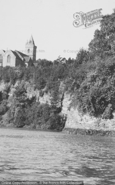 Photo of Newnham, Church From The River c.1955