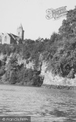 Church From The River c.1955, Newnham
