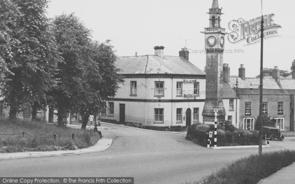 Photo of Newnham, Clock Tower c.1955