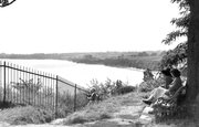 River Severn From The Church c.1955, Newnham