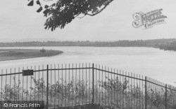 River Severn From The Churchyard c.1955, Newnham