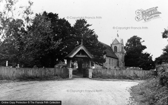 Photo of Newnham, St Nicholas Church c.1955