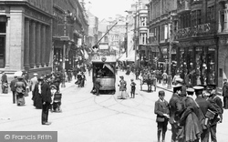 A Busy High Street 1910, Newport